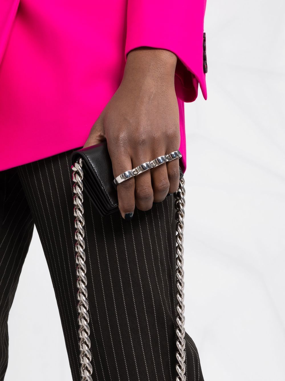 Alexander McQueen The Four Ring mini bag