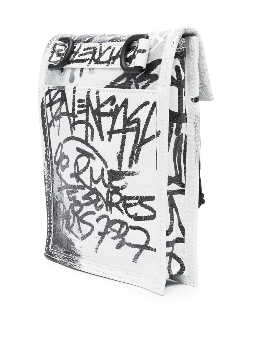 Ba*len*cia*ga small explored graffiti messenger bag