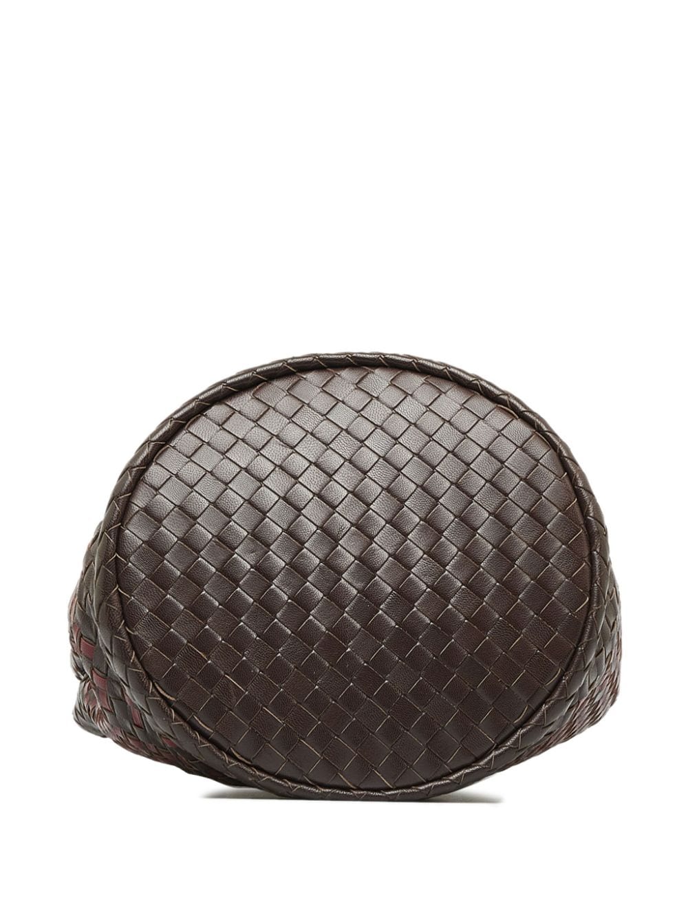 Bo*te*ga ve*ne*ta 2000-2010 intrecciato double-tone bucket bag