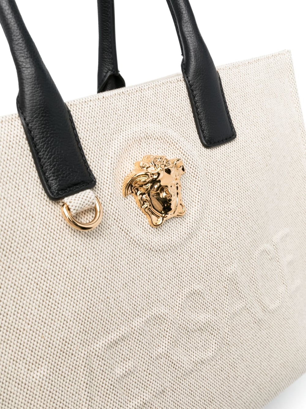 Versace La Medusa canvas tote bag