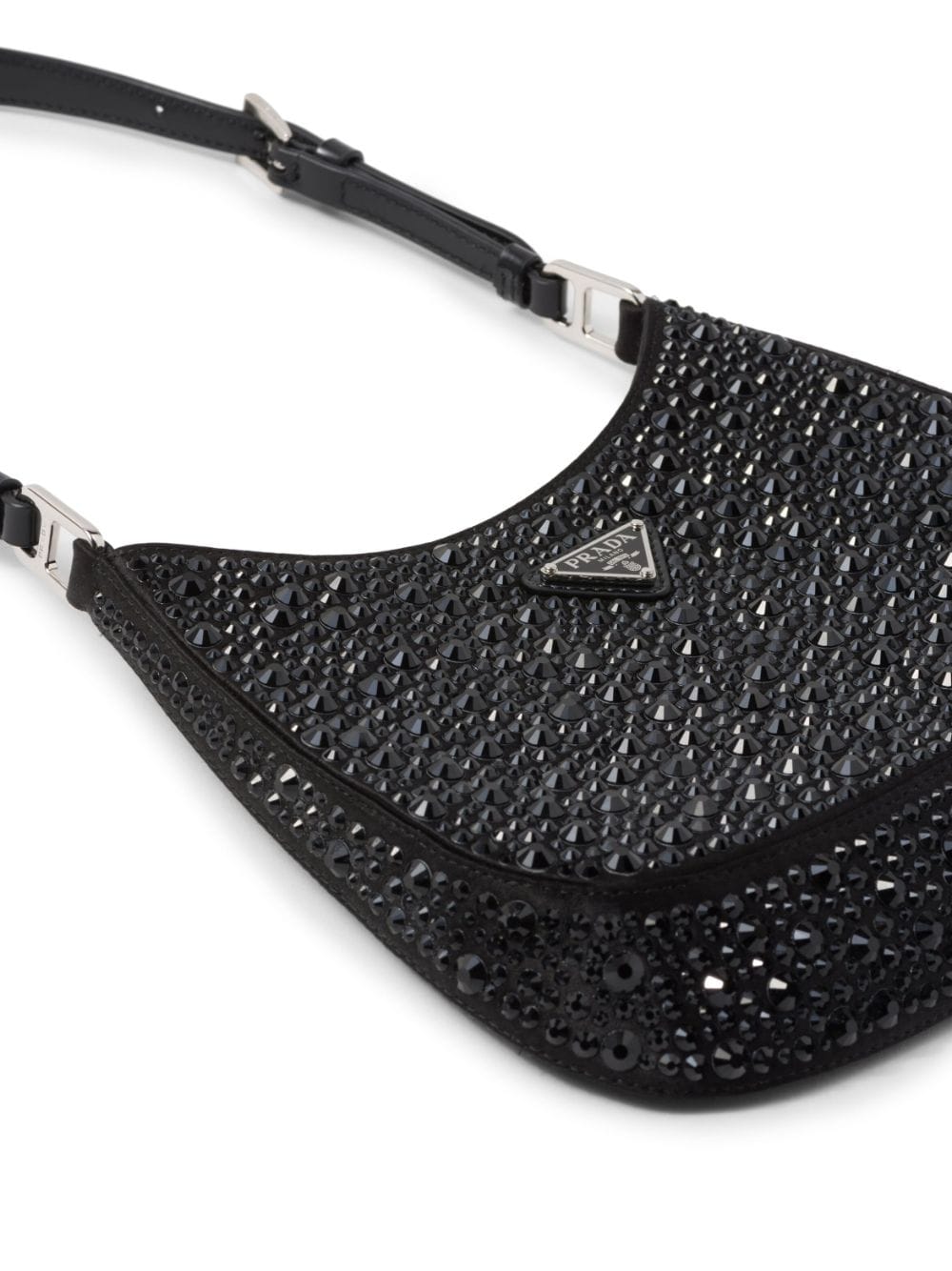 Pra*a cleo crystal-embellished shoulder bag